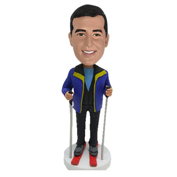 Custom Skiing Bobblehead